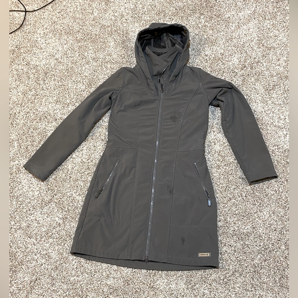 Merrell waterproof coat-furry lining and hood